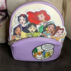 Bioworld Disney princess Comic Arts Mini Backpack